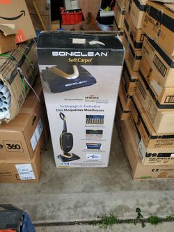 Soniclean Soft Carpet Mohawk SFC-7000 NEW/OPEN BOX