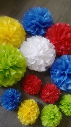 Paper flowers