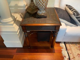 Certified Theodore Alexander Side Table