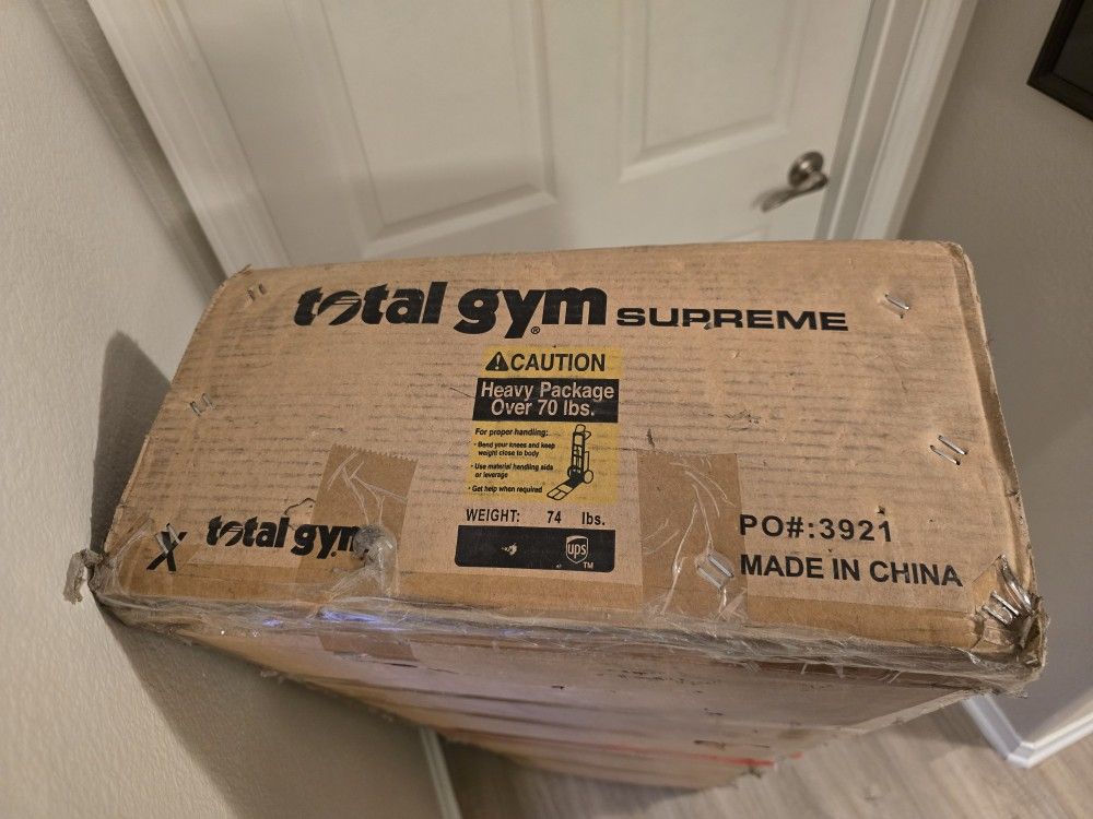 Total Gym Supreme - New In Box