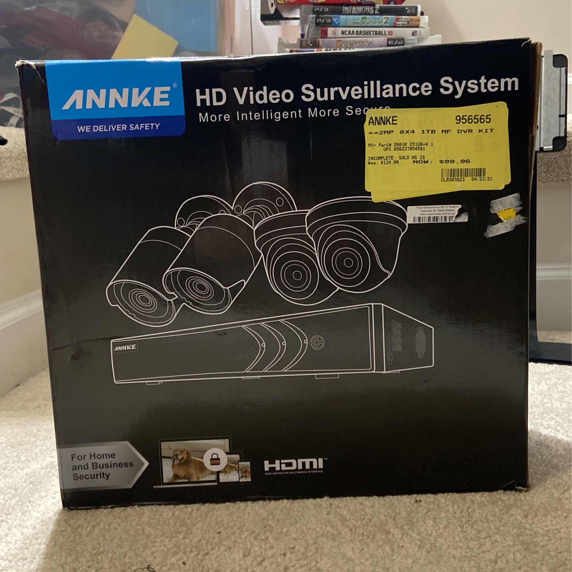 Annke 1080P  Security Cameras (Wired) 