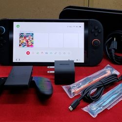 Nintendo Switch 2 256GB Video Game System with Left/Right Joy-Cons, Dock, USB-C Cable, AC Adapter, HDMI Cable, Straps, and Grip - Working