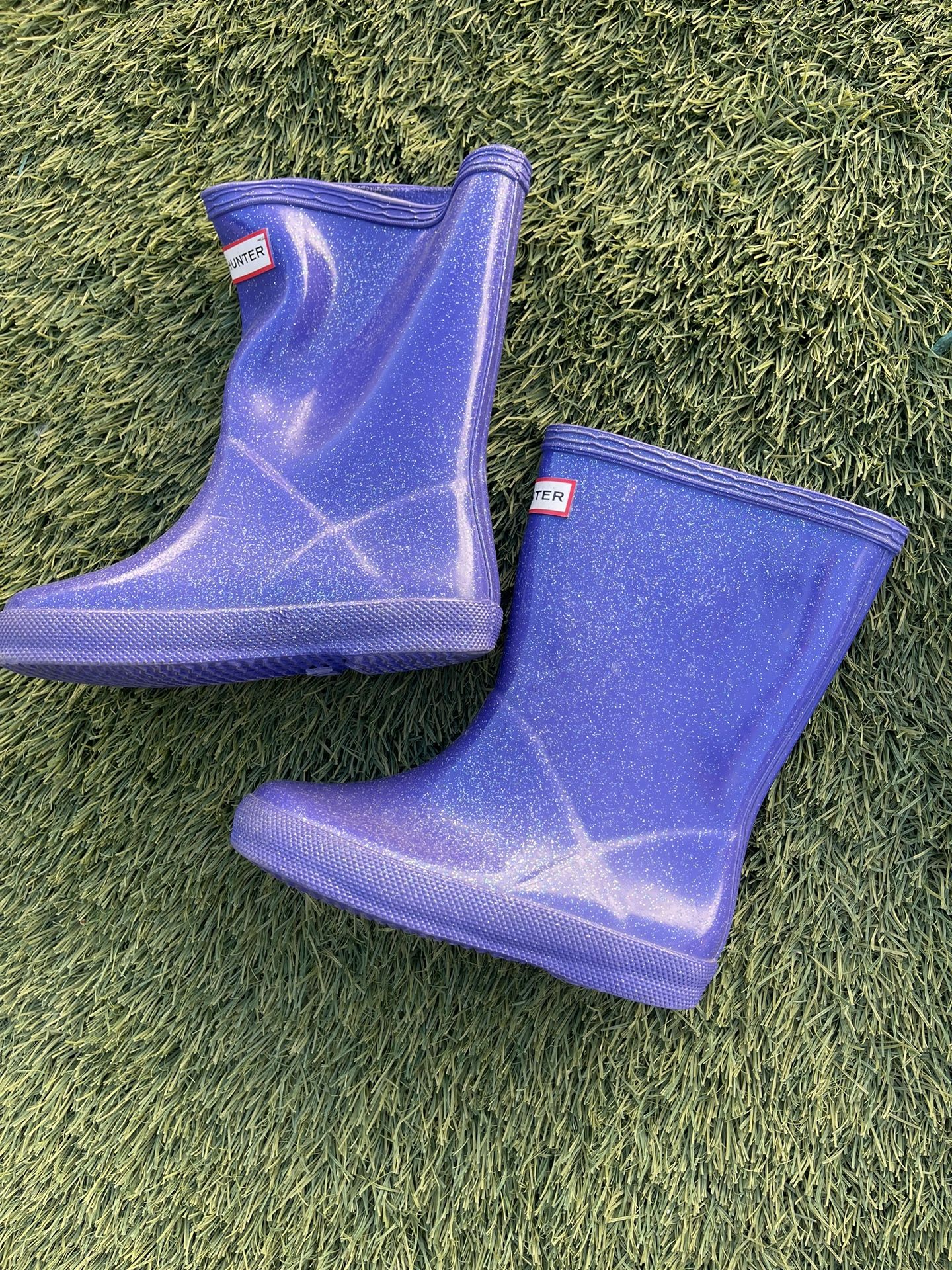 Hunter Rain Boots. Girls Size 9