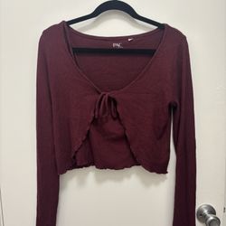 long sleeve top w matching tank top