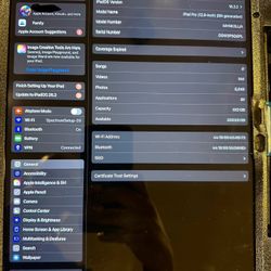 Ipad Pro 12.9 5th Gen 512 GB WIFI VERSION-PICK UP ONLY