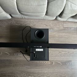 Samsung Home Theater  PS-WN20 Subwoofer Combo Set Black with Power cord HWMM45/ZA Soundbar, no cord, no remote
