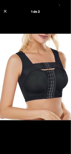 Black Front Closure Posture Bra