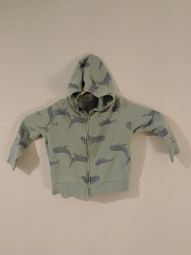 CARTER'S CHILD OF MINE HOODIE 6-9 MONTHS