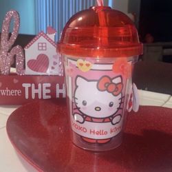 Valentine Hello Kitty Tumbler 