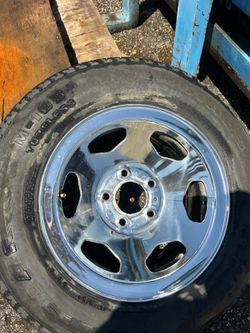 SS Chevy C10 rims and NEW BFGOODRICH tires set of 4