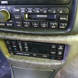 Car Radio And Air Conditioner