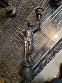 Vintage Bronze Boy