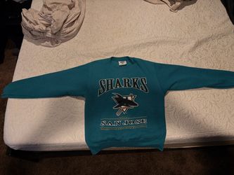 Vintage San Jose Sharks NHL Crewneck Sweatshirt