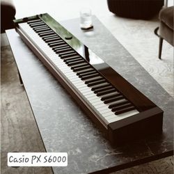 New Casio PX-S6000 Privia 88-Key Digital Piano. 