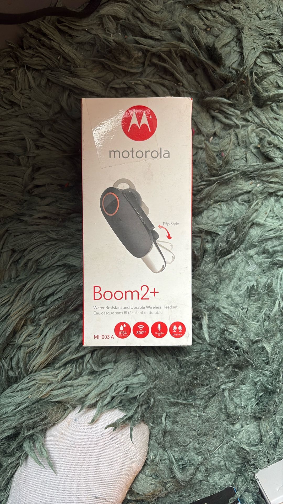 Motorola Boom2+ Water resistant and Durable Wireless Headphones