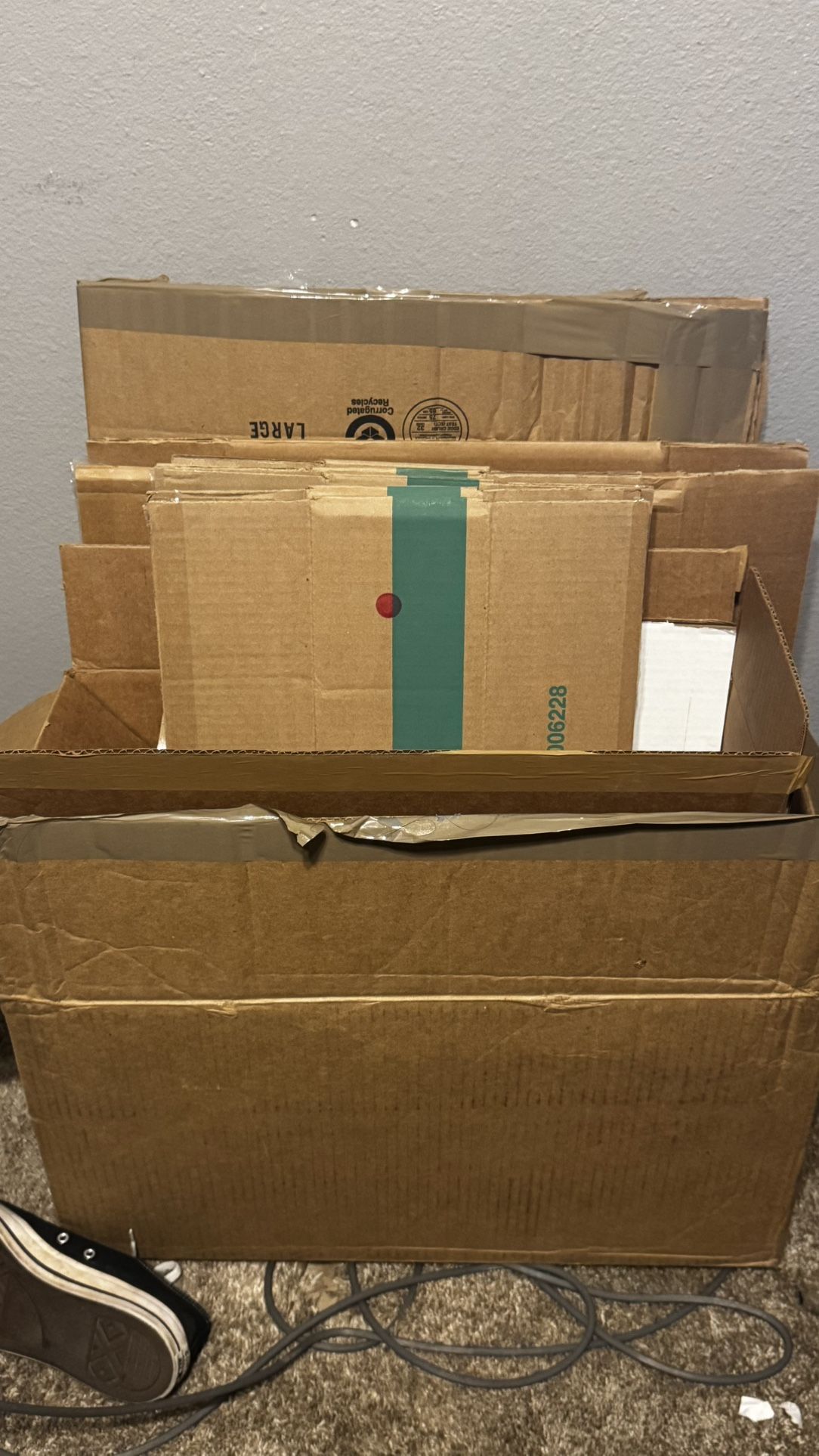 Moving Cardboard Boxes