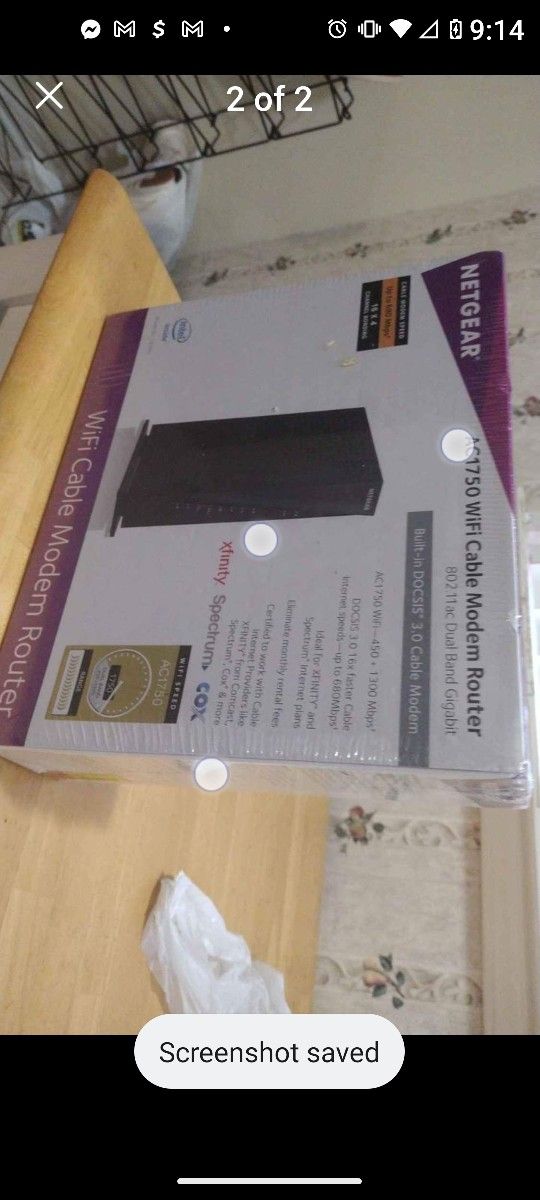 Netgear Cable Modem Router