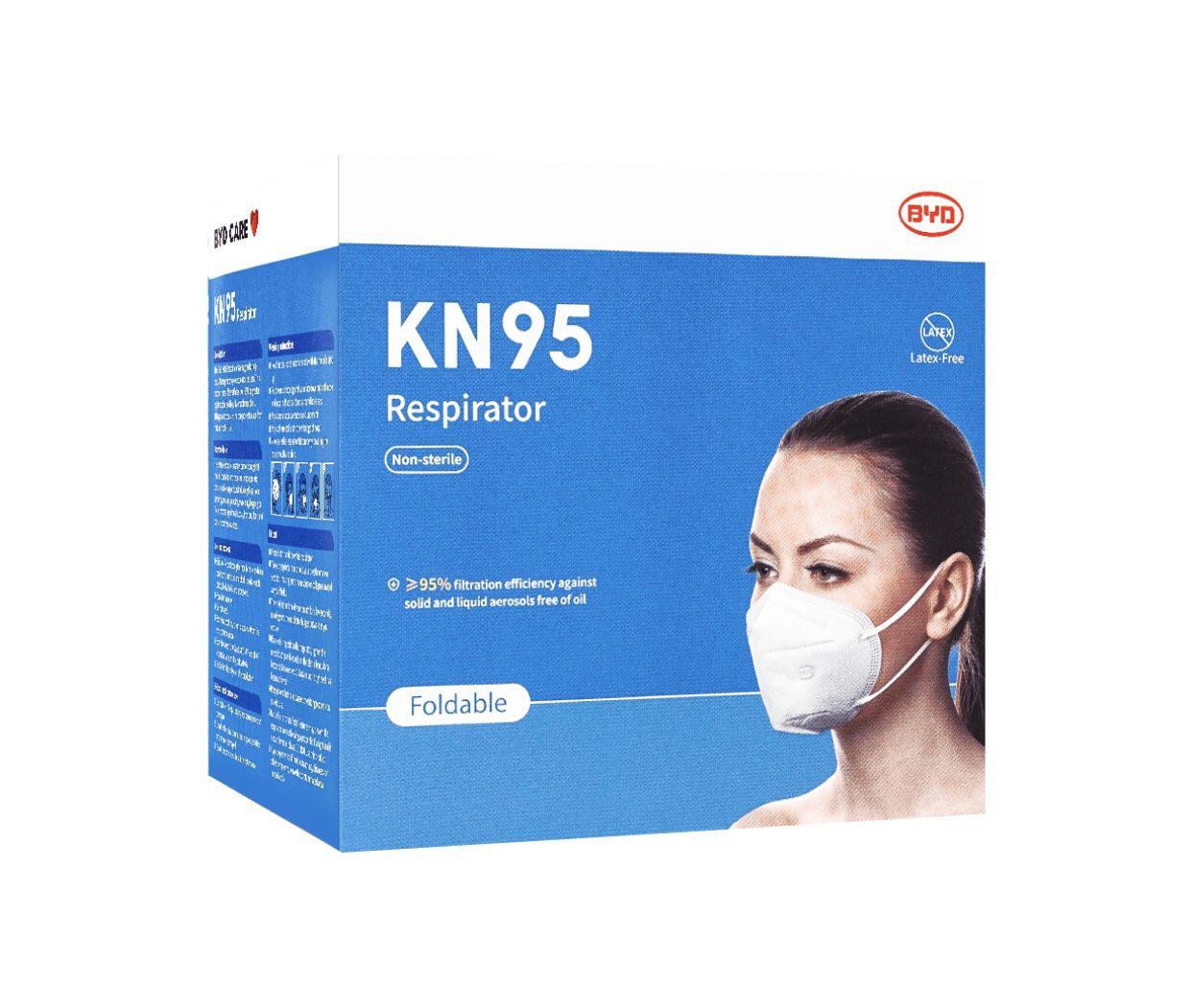 BYD KN-95 mask（2 box）