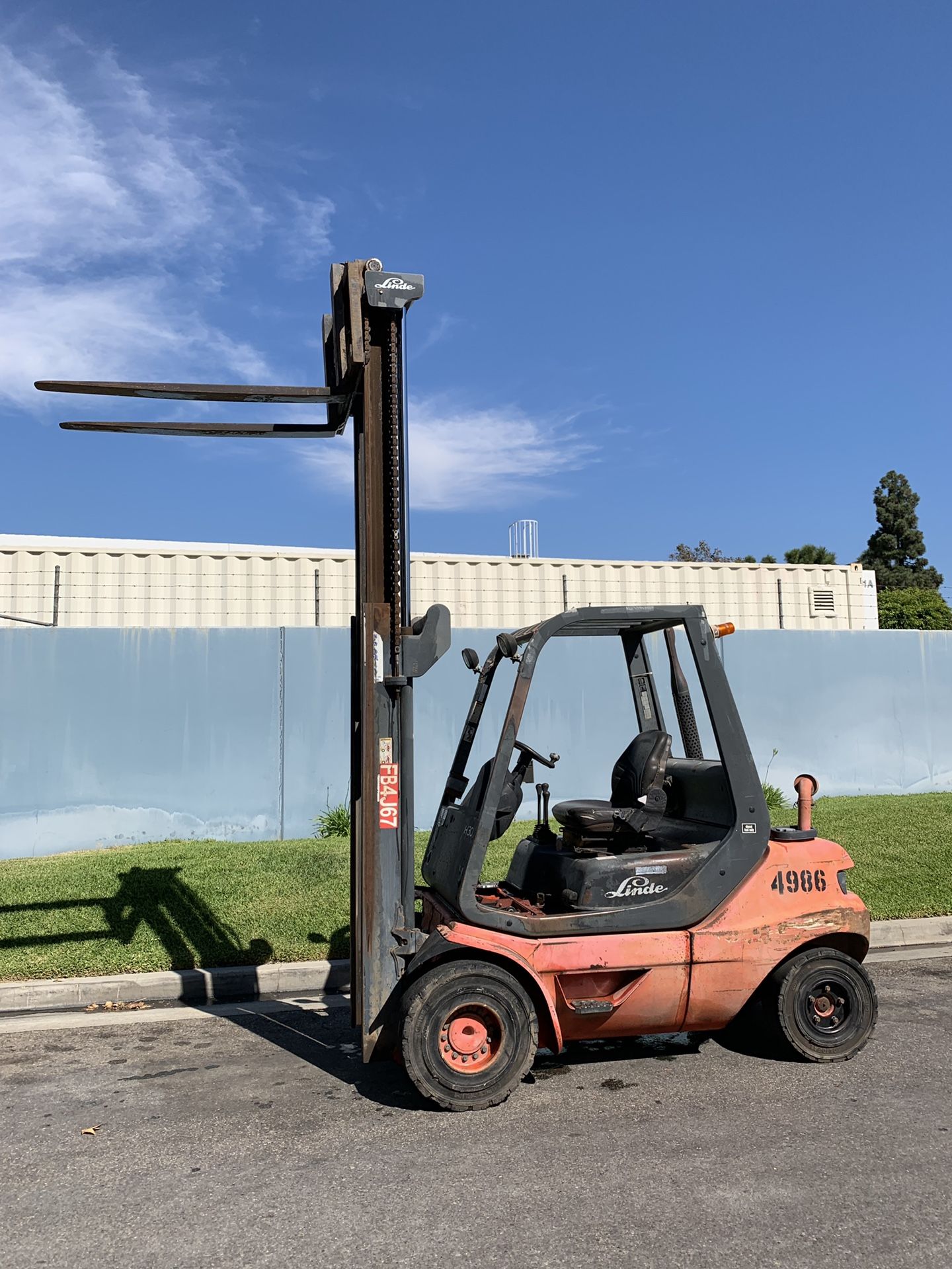 Linde forklift