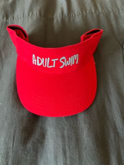 Brand New “Adult Swim” Red Visor