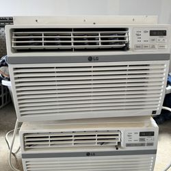 2 LG Air Conditioners 