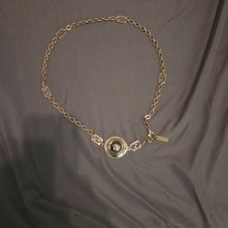 vintage Gianni Versace Medusa Medallion Greca Chain Belt