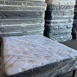 🥰Brand New Comfortable King, Queen, Full, Twin Size Mattress - Box Spring  ● Pay After Delivery 🚚 