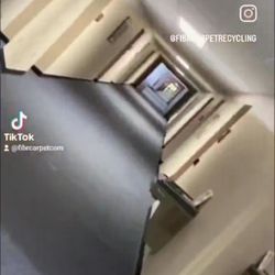 Repurposed Carpet Tiles