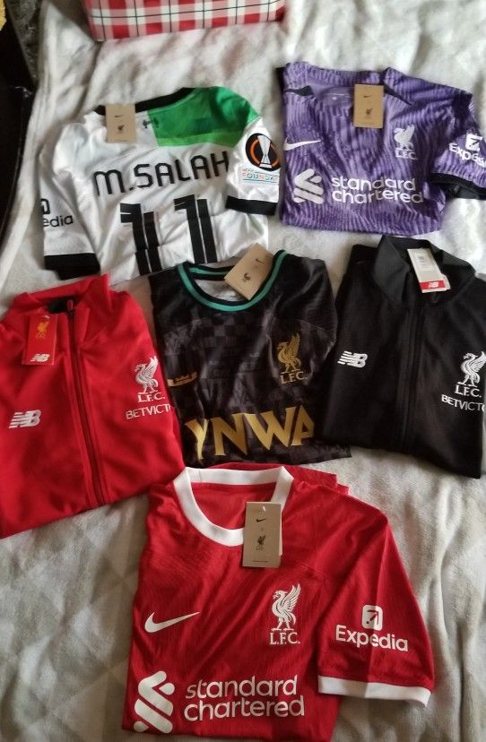 Nike Puma mens Liverpool Chelsea Man City Tottenham Jerseys Size Médium