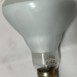 Lot of 10 - Eiko 65W 130V BR30 Incandescent Flood Light Bulbs - TESTED/WORKING