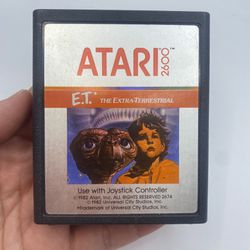 E.T. The Extra-Terrestrial (Atari 2600, 1982) Authentic