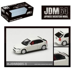 Hobby Japan - JDM64 - Honda Civic Type R EK9 White - HJDM001-1