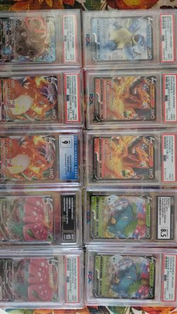 Graded pokemon card collection
