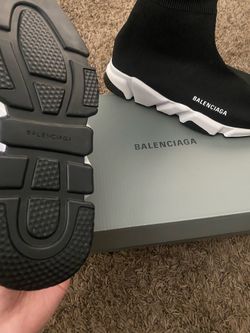 balenciagas black/white