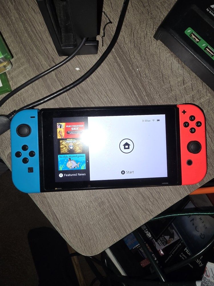 Nintendo Switch With Extras