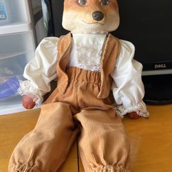 Antique Fox Doll