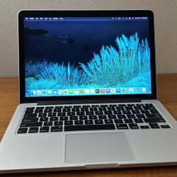 Apple MacBook Pro 13” Retina I5/8GB/256GB SSD $220