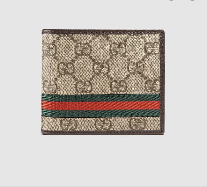 Gucci wallet with proof