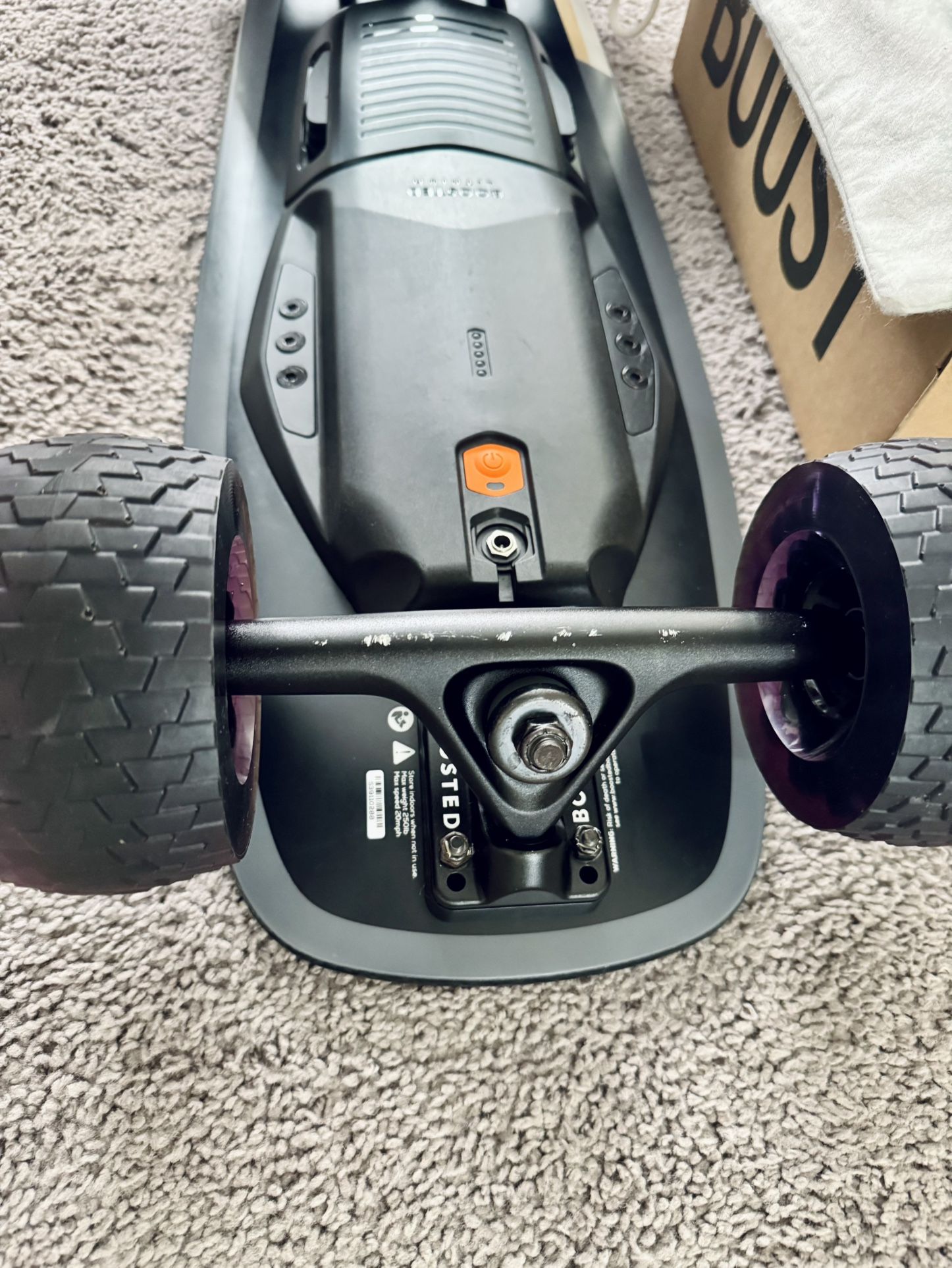 Boosted Board Electric Skateboard – No Remote, No Charger, Battery May Need Replacement