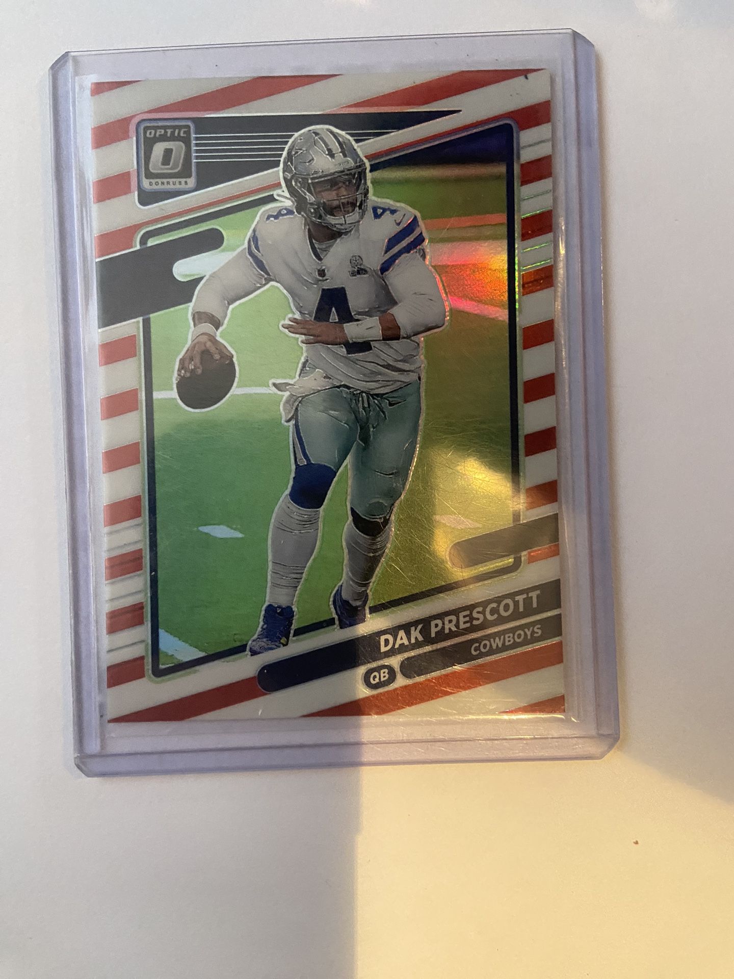 2021 Optic Candy, Cane Dak Prescott short print