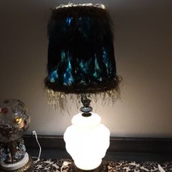 🌺🌺🌺🌺 Vintage Hollywood Regency Lamp- Rewired