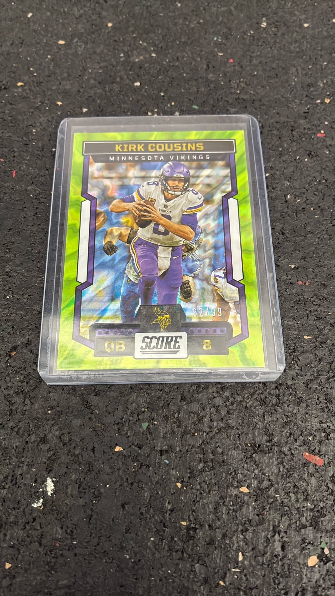 Kirk Cousins Numbered Football Card 82/99
