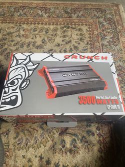 Crunch Mono block class D 3500 