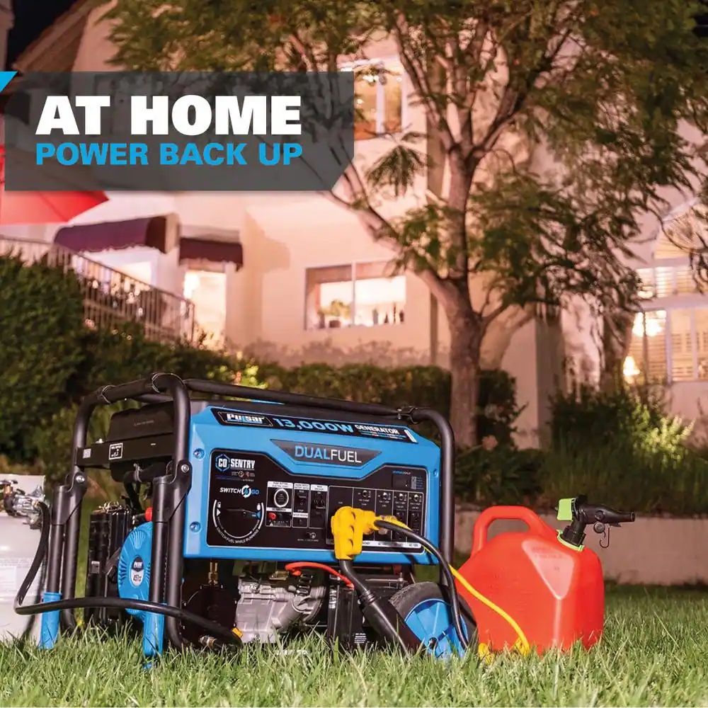 Pulsar PG13000BRCO 13000 Watt Dual Fuel Portable Generator
