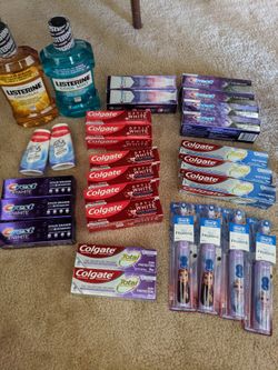 Crest / Colgate Toothpaste / Dental Products