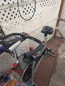 Exercise bike.