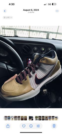 WTT Kobe 4 ProTro Gold Medal for 8.5