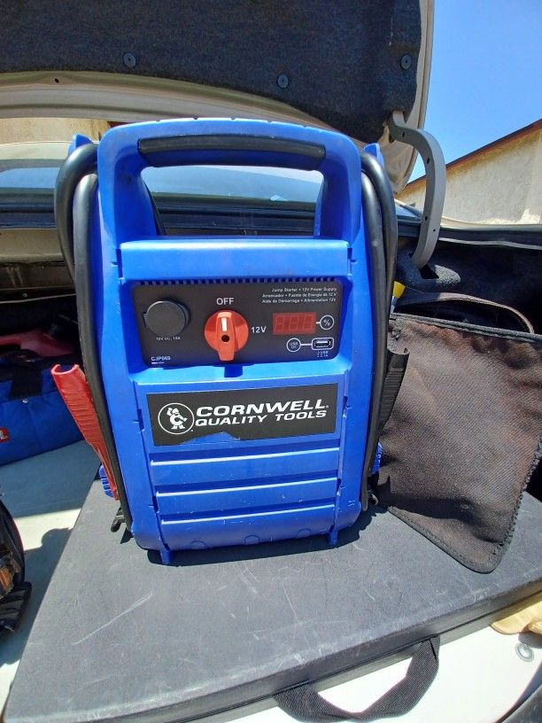 CORNWELL JUMPSTART, ( Need The Charger) $60, Dls.