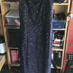 Women Navy Blue Dress