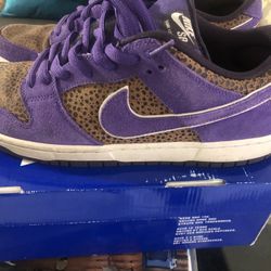 Nike Dunk Purple Safari 